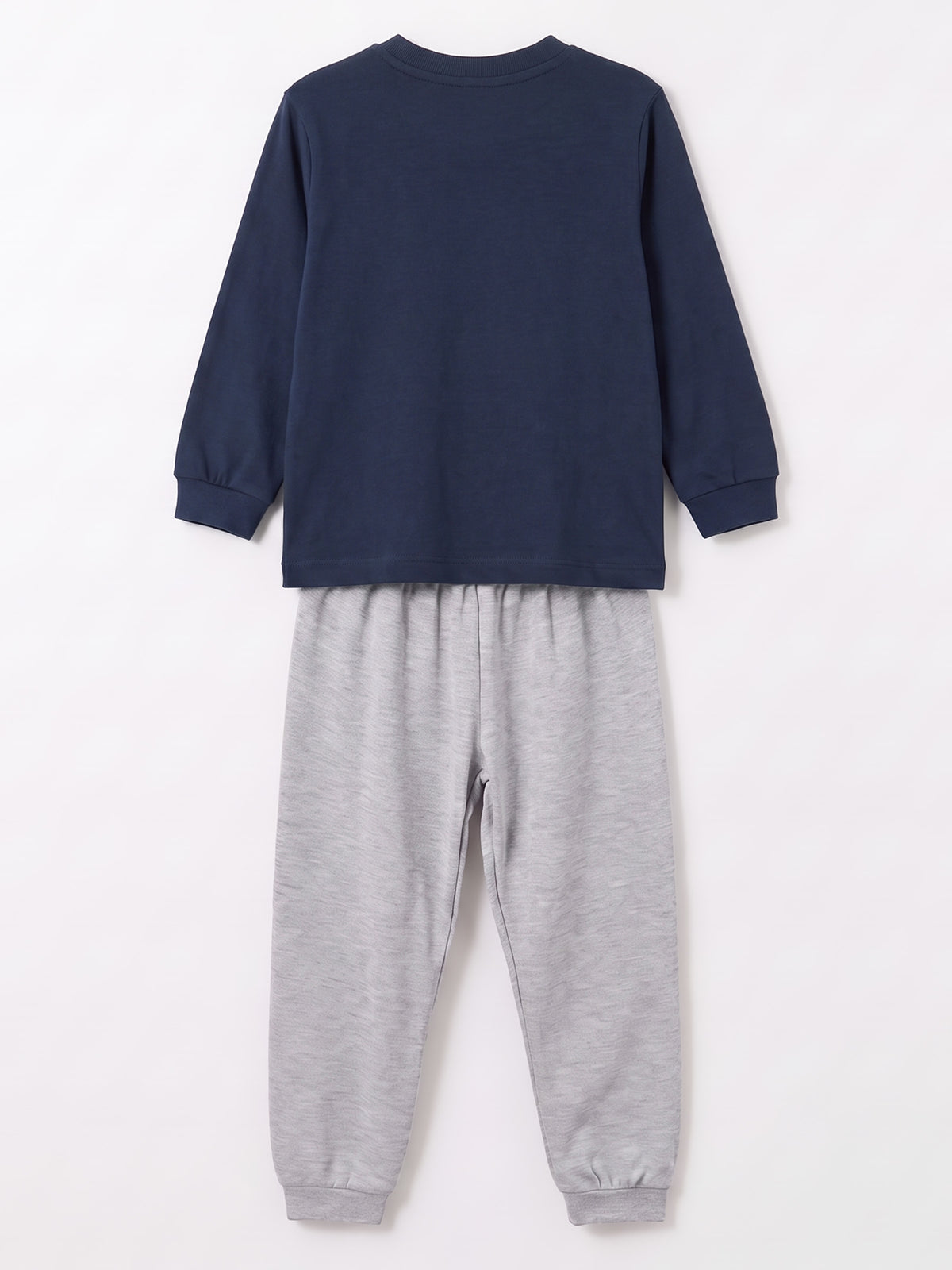 Mavi (3-8 Yaş) Karakter Baskılı İnterlok Kumaş Erkek Çocuk Pijama Takım