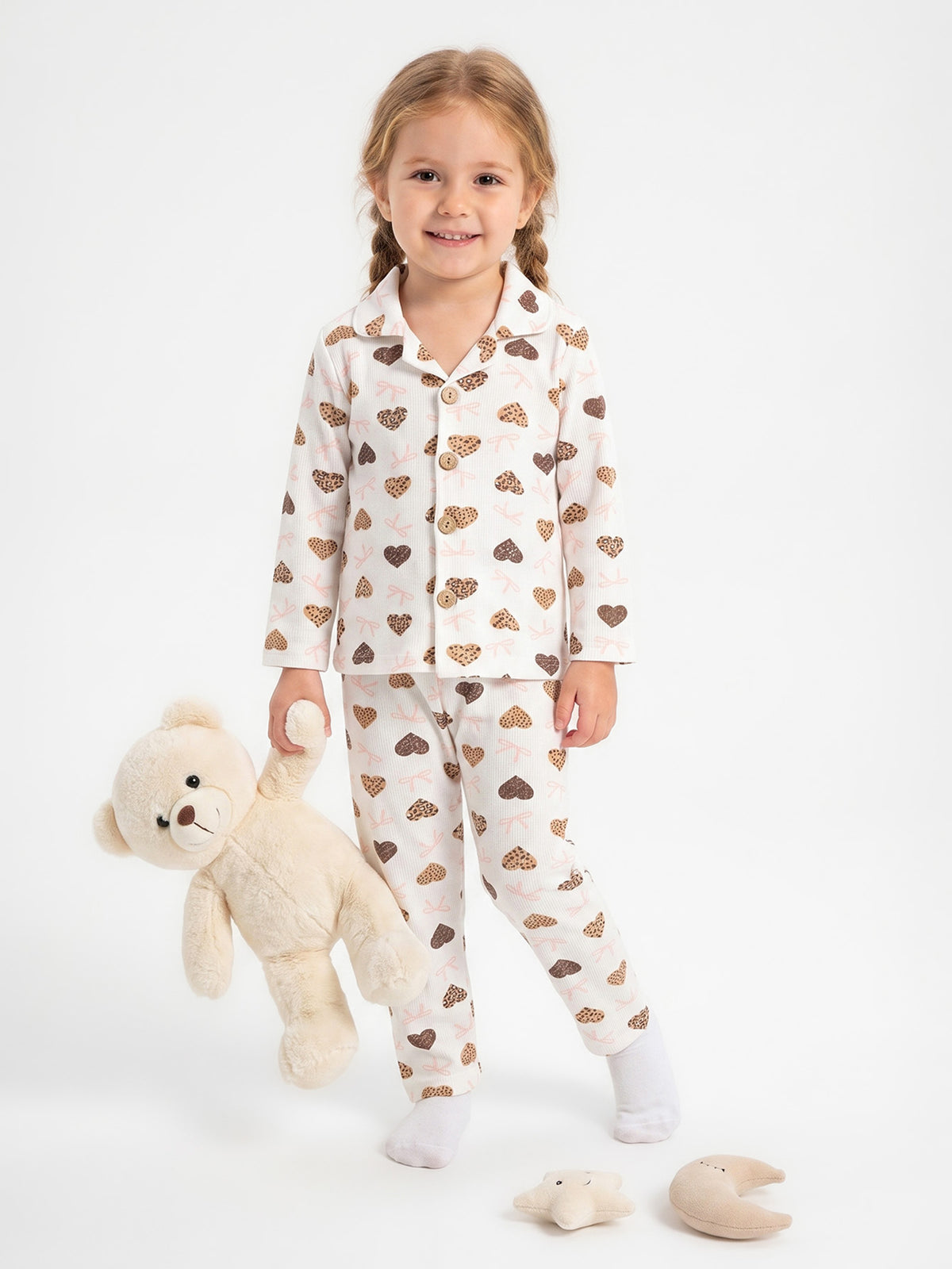 Mavi (3-8 Yaş) Karakter Baskılı İnterlok Kumaş Erkek Çocuk Pijama Takım 491042