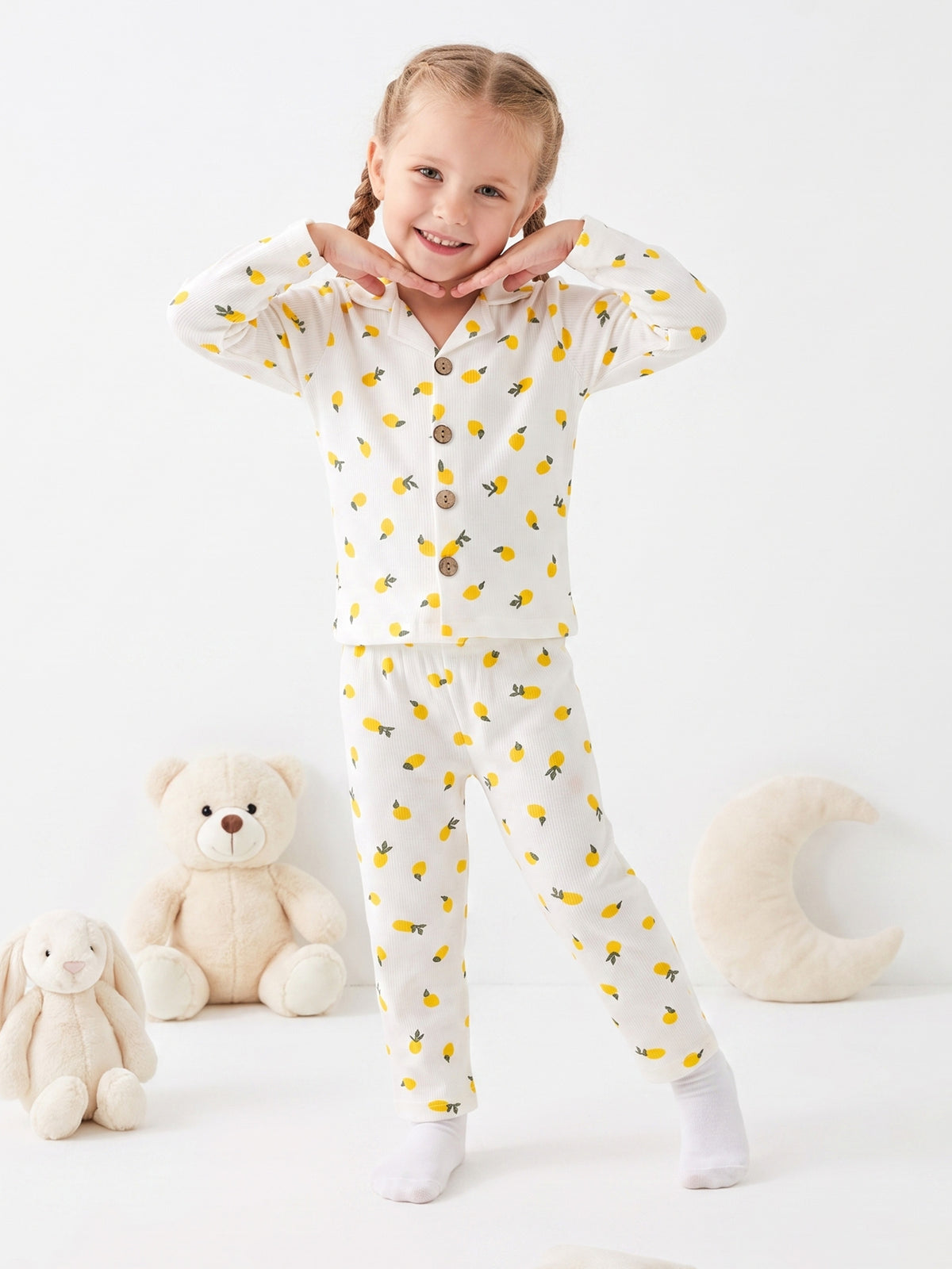 (3-6 Yaş) Karakter Baskılı İnterlok Kumaş Erkek Çocuk Pijama Takım 491042
