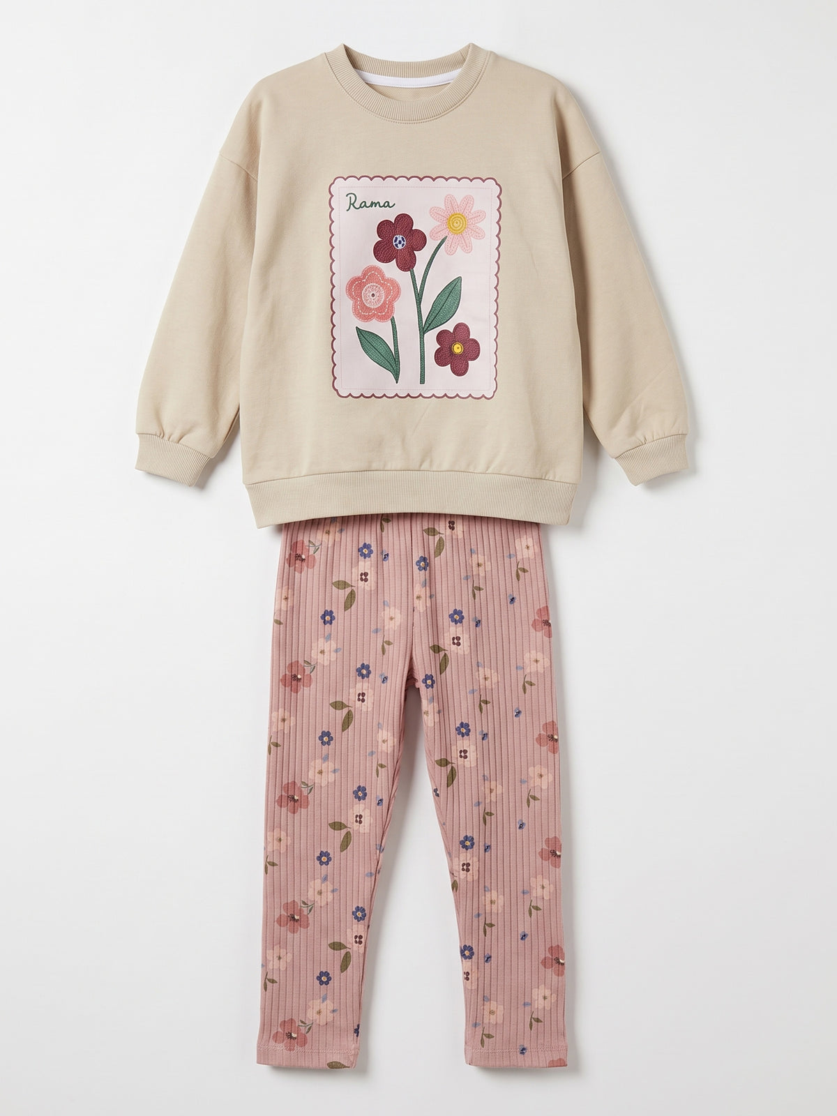 Mavi (3-8 Yaş) Karakter Baskılı İnterlok Kumaş Erkek Çocuk Pijama Takım 491042