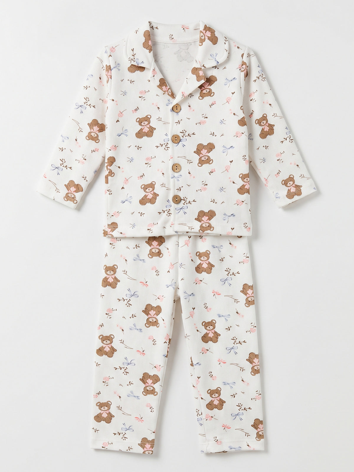 Mavi (3-8 Yaş) Karakter Baskılı İnterlok Kumaş Erkek Çocuk Pijama Takım 491042