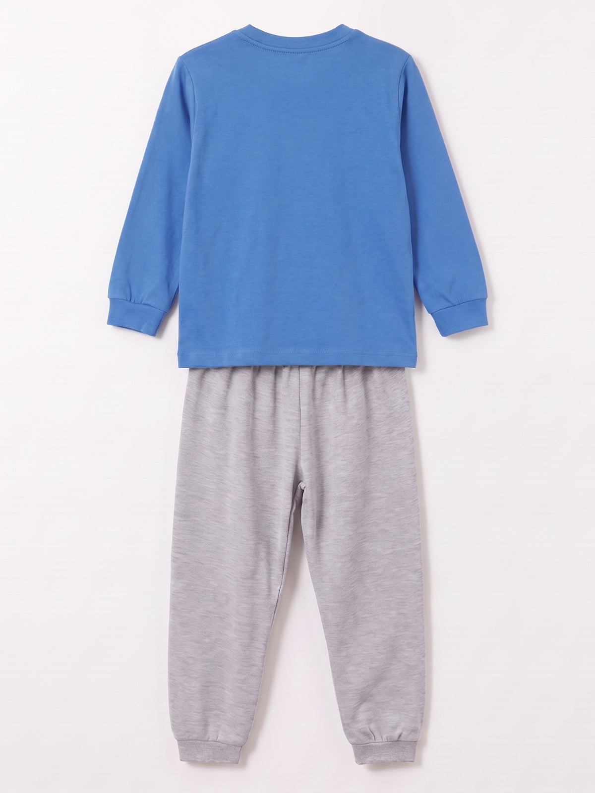 Mavi (3-8 Yaş) Karakter Baskılı İnterlok Kumaş Erkek Çocuk Pijama Takım 491042