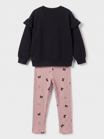 Mavi (3-8 Yaş) Karakter Baskılı İnterlok Kumaş Erkek Çocuk Pijama Takım 491042